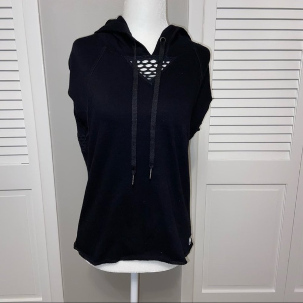 Calvin Klein Performance Womens Short Sleeve Athletic Hoodie